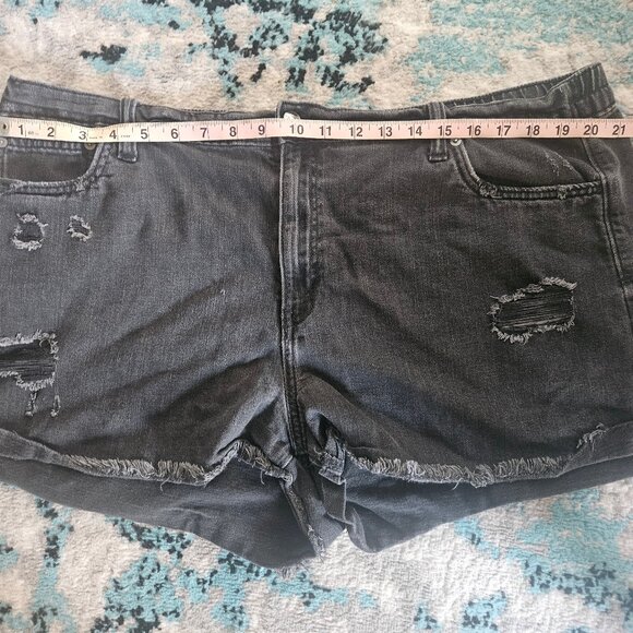 aerie Pants - Aerie high waist cutoff shorts